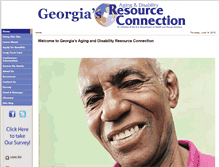 Tablet Screenshot of georgiaadrc.com